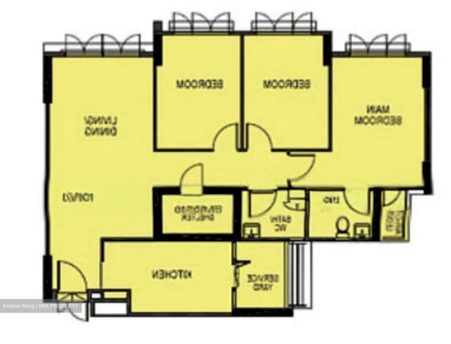 Blk 317C Yishun Greenwalk (Yishun), HDB 4 Rooms #538119961
